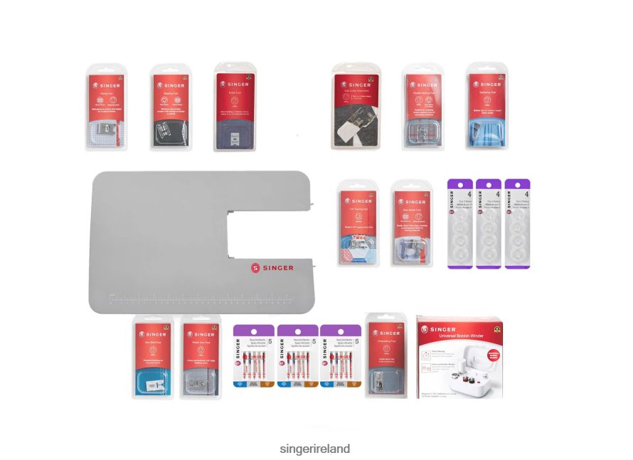 Accessories SINGER 19-Pc Accessory Bundle for Computerized Heavy Duty Machines 08666F12