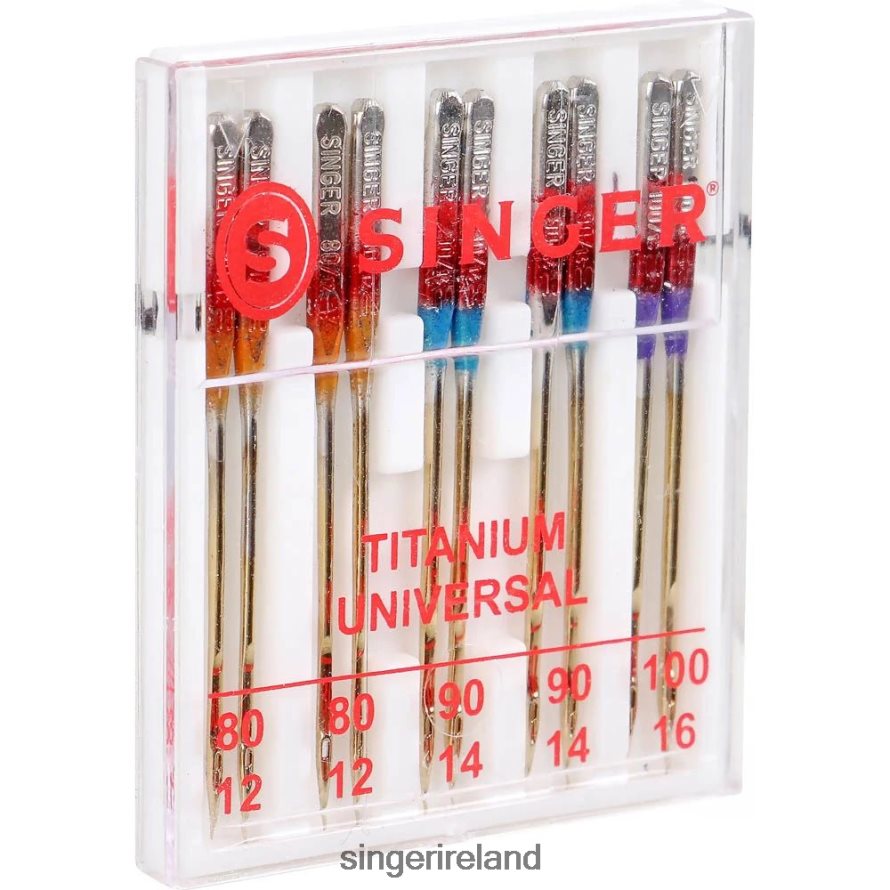 Accessories SINGER Titanium Universal Needles Assorted Sizes 08666F86