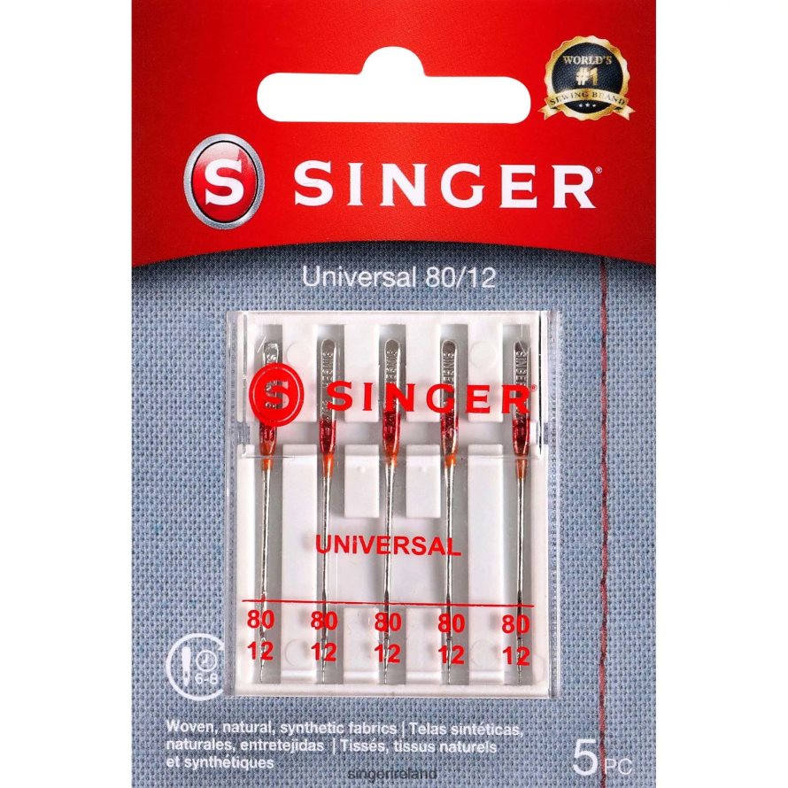 Accessories SINGER Universal Needles Size 80/12 08666F117