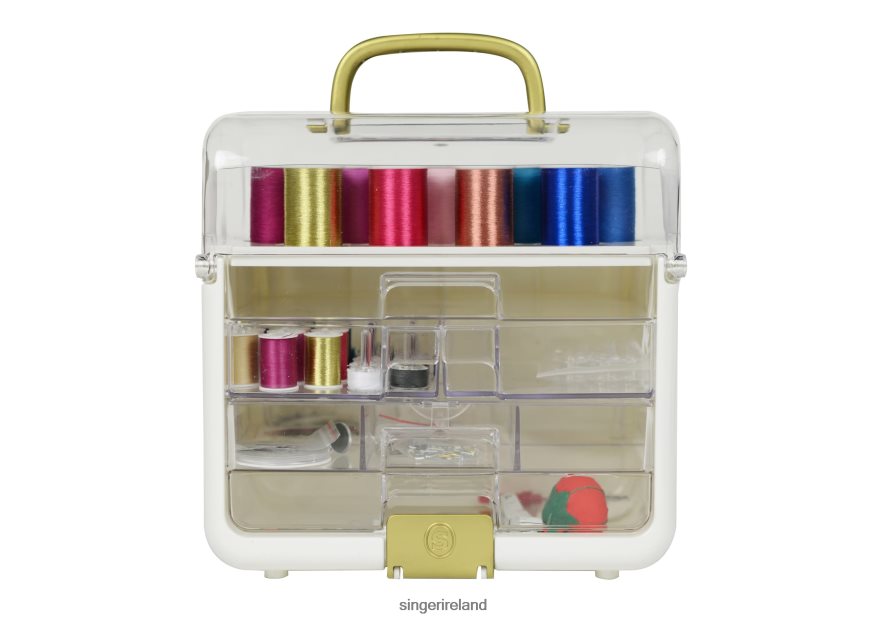 Accessories SINGER Sew-It-Goes 255 Piece Sewing & Craft Storage Kit with Metallic Thread 08666F181