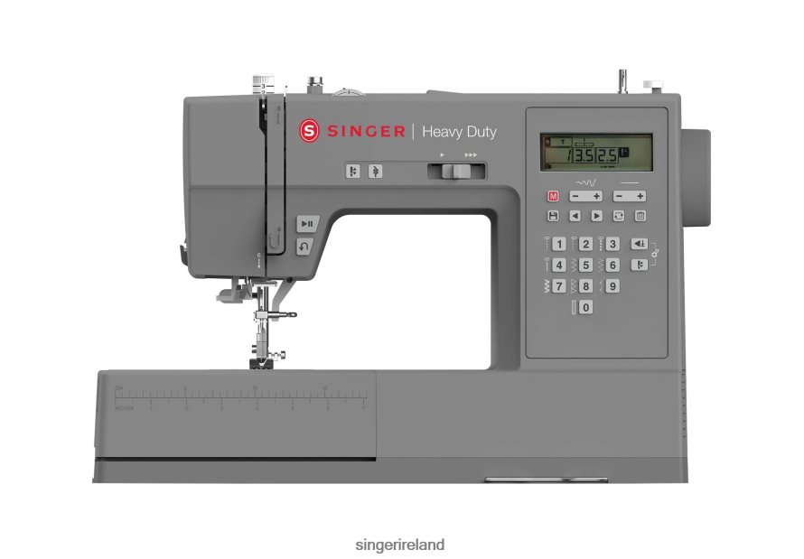 Machines SINGER Heavy Duty 6700C Sewing Machine and Extension Table 08666F10
